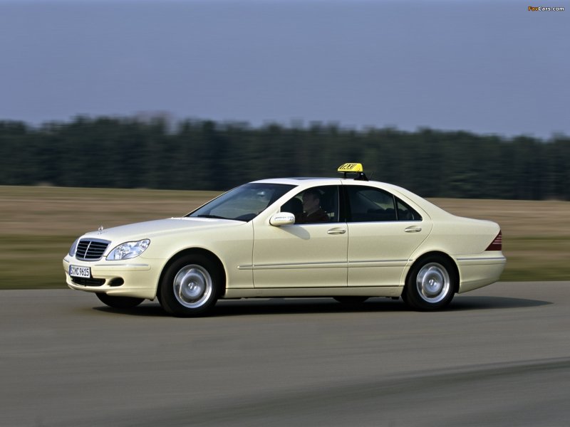 Мерседес w220 такси