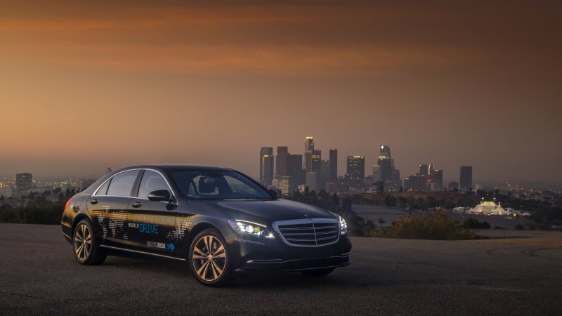 Mercedes Benz s klasse Taxi