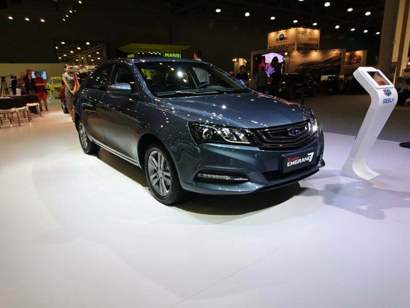 Новый седан Geely Preface