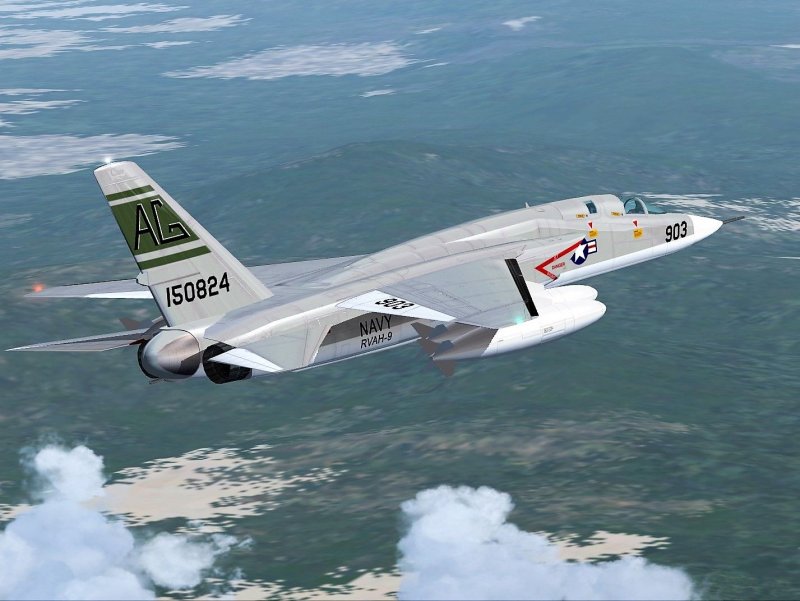 Самолет ra-5c Vigilante