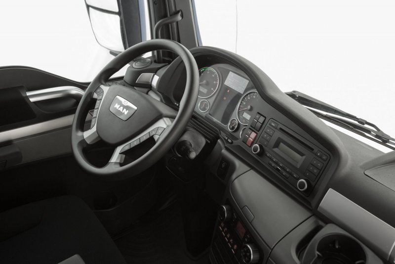 Man TGX 2008 салон
