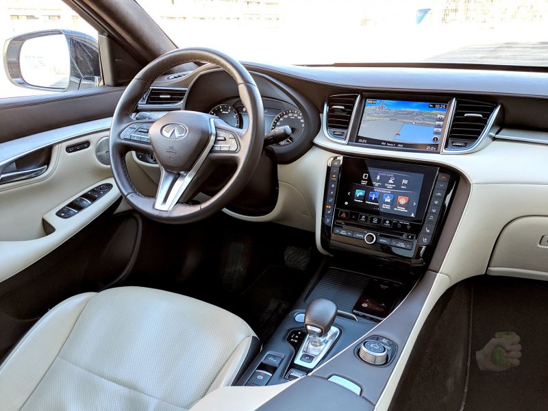 Новый Инфинити qx50 салон