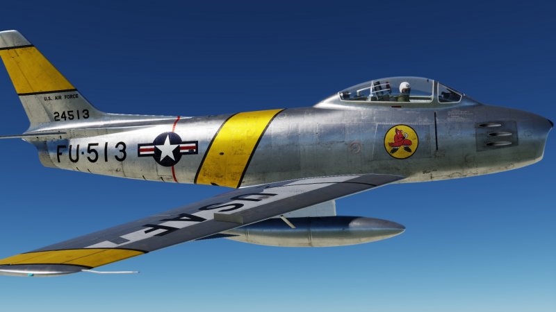 F86 Сейбр атака