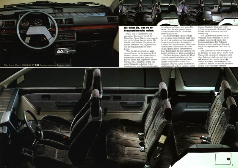 Space Wagon 2000 багажник