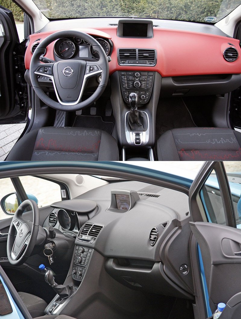 Opel Meriva салон