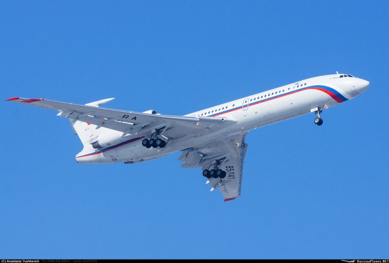 Ту 155 водородный самолет