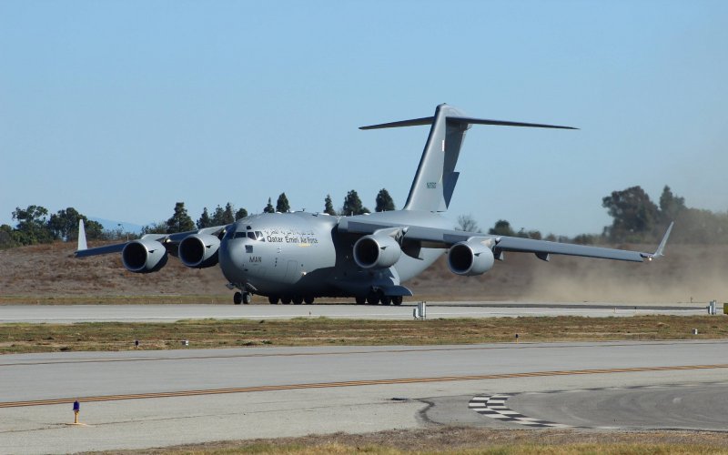 Самолет Boeing c-17а Globemaster III