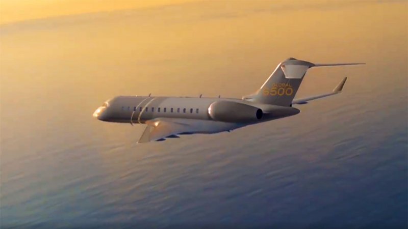 Глобал 6500 самолет