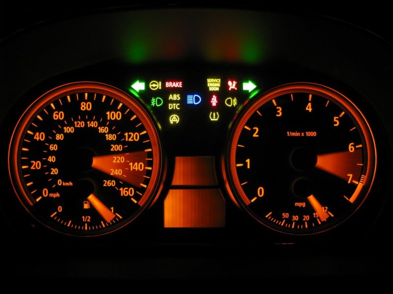 Приборная панель BMW e46