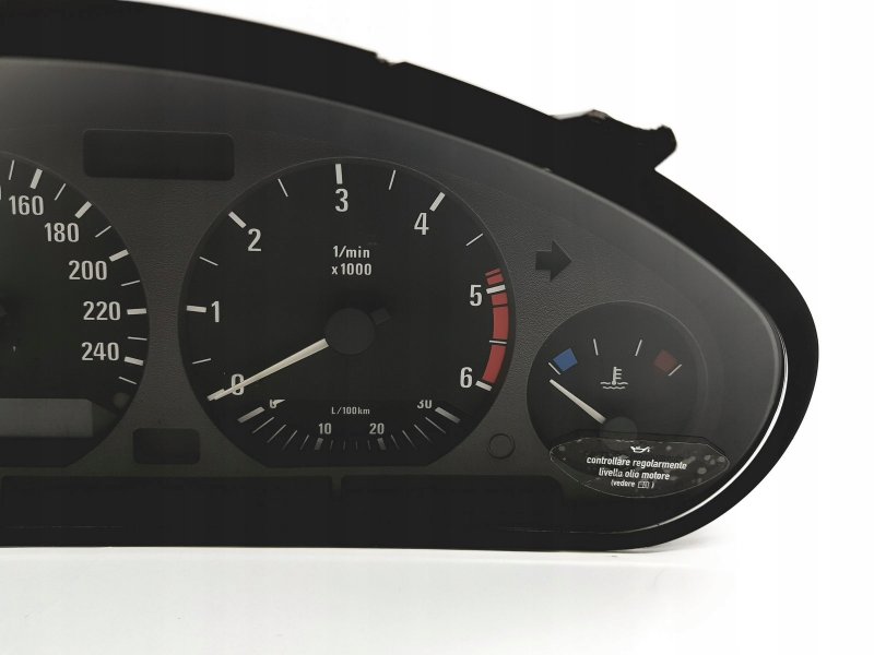 Шкала спидометра BMW e60