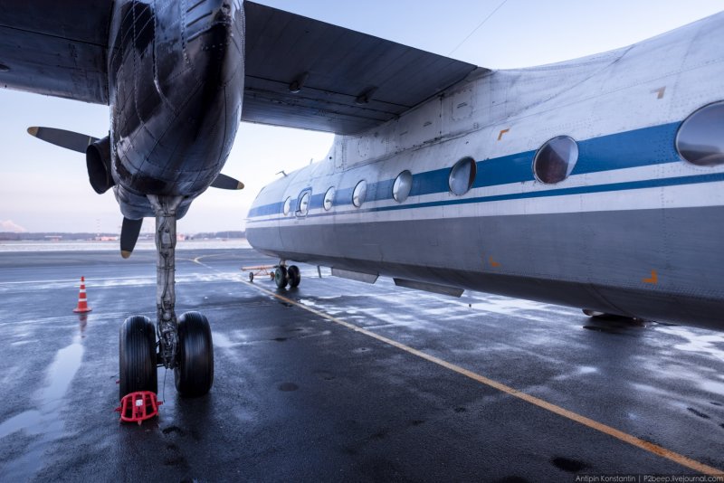 АН 24 багажный отсек
