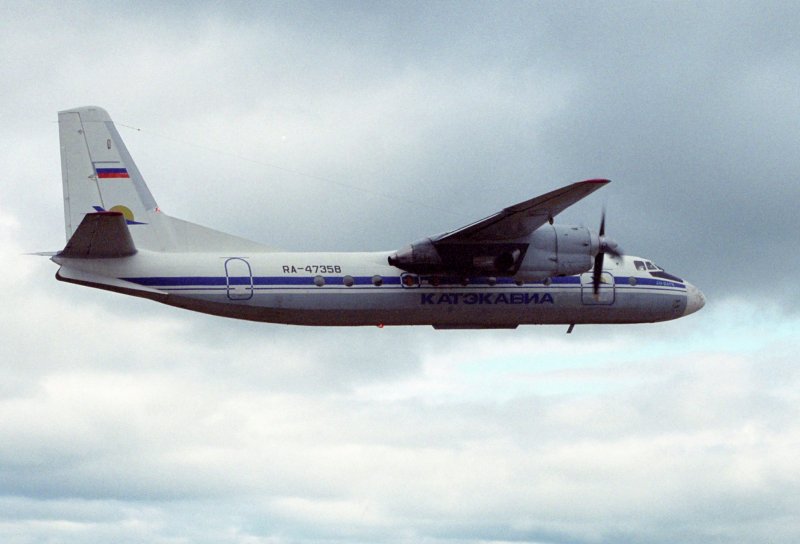 Размах крыльев самолета ан24