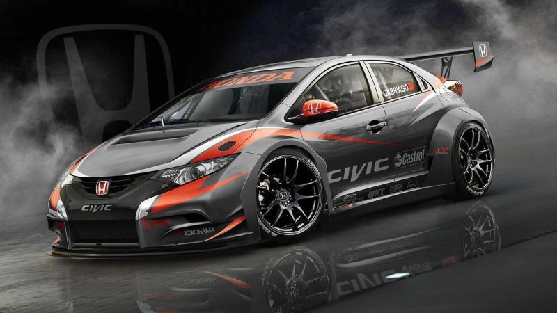 Honda Civic Type r гоночный
