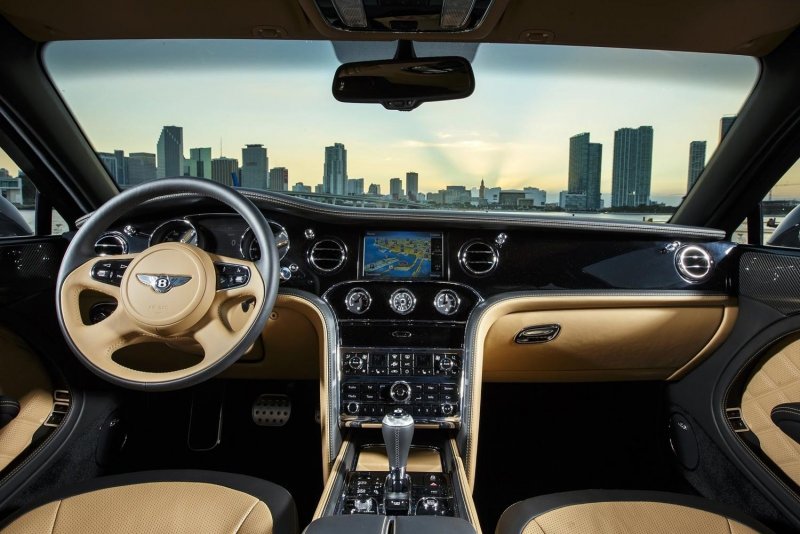 Bentley Mulsanne 2018 салон
