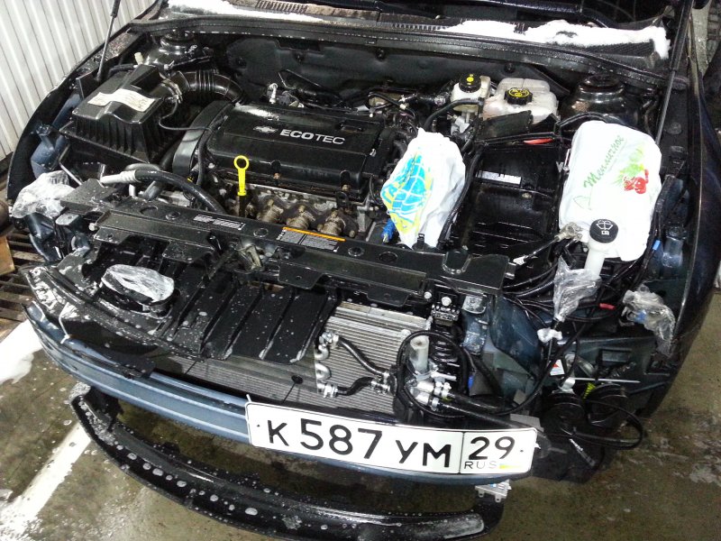 Chevrolet Cruze под капотом