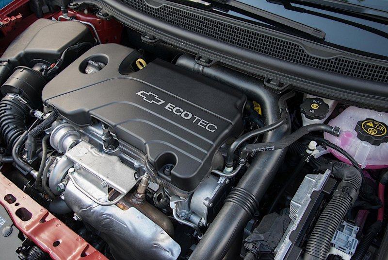 Chevrolet Cruze 1.6 под капотом