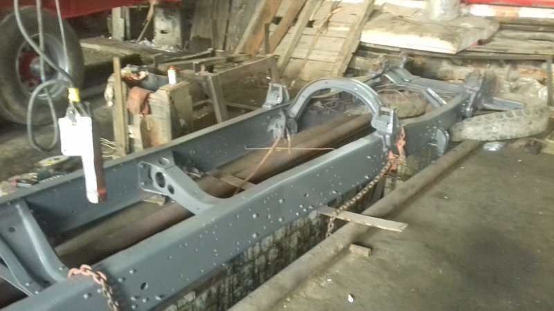 Рама КАМАЗ 55102