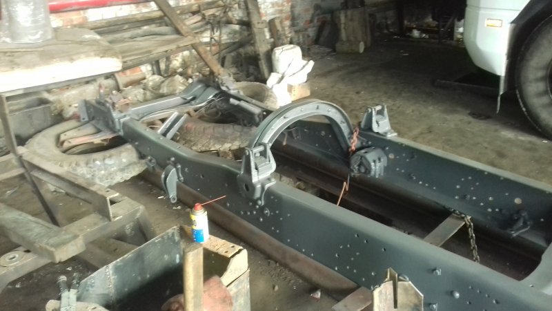 Рама КАМАЗ 55102