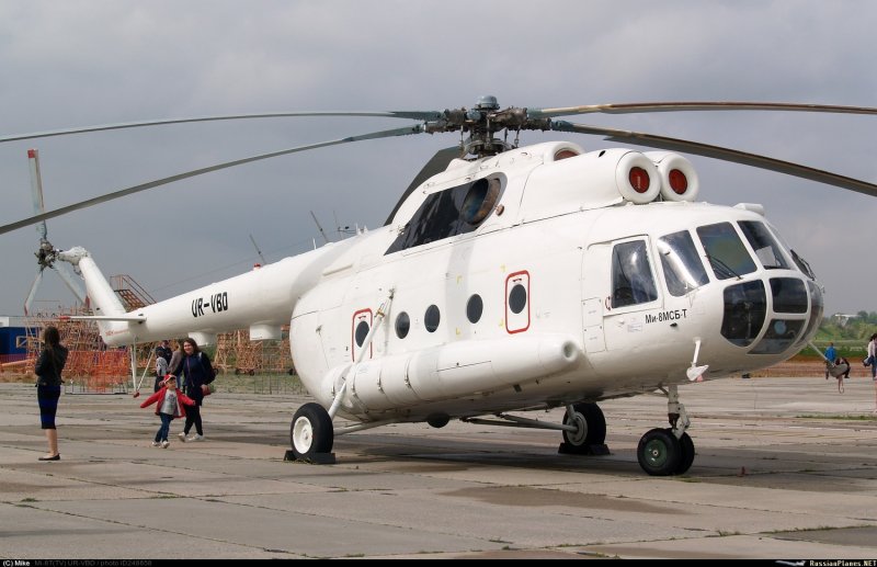 Ми-8мсб кабина