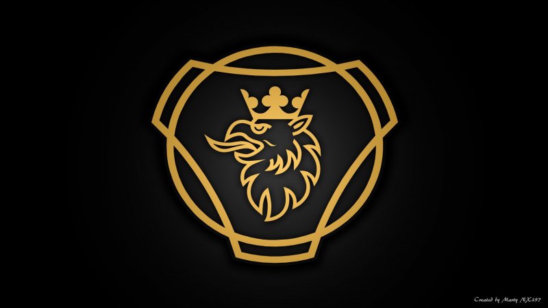 Логотип Scania v8