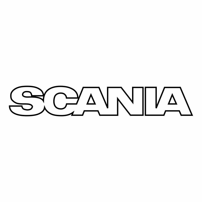 Надпись Скания