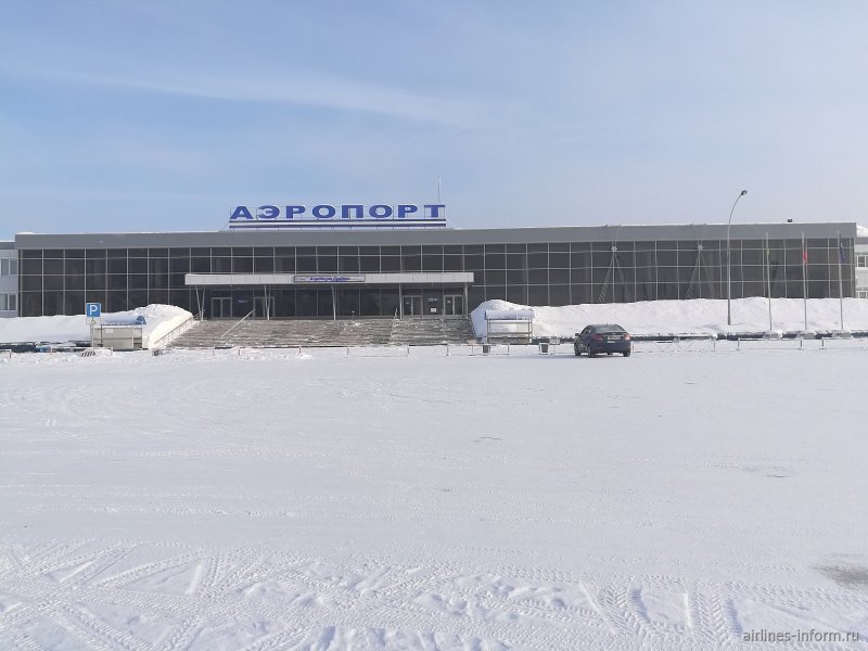 Терминал в аэропорту Братск