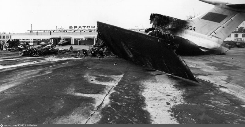 19.06.1992 Братск аэропорт