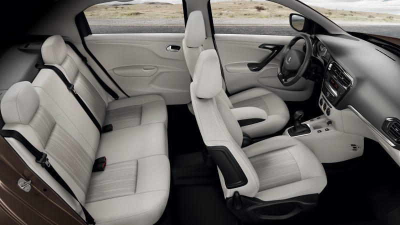 Peugeot 301 белый салон