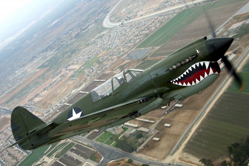 Истребитель США Curtiss p 40