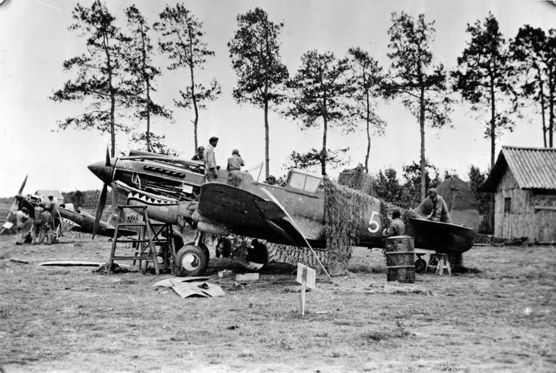 Самолет p40 1942 года