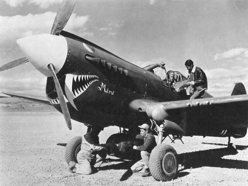 P 40 самолет p40 американские