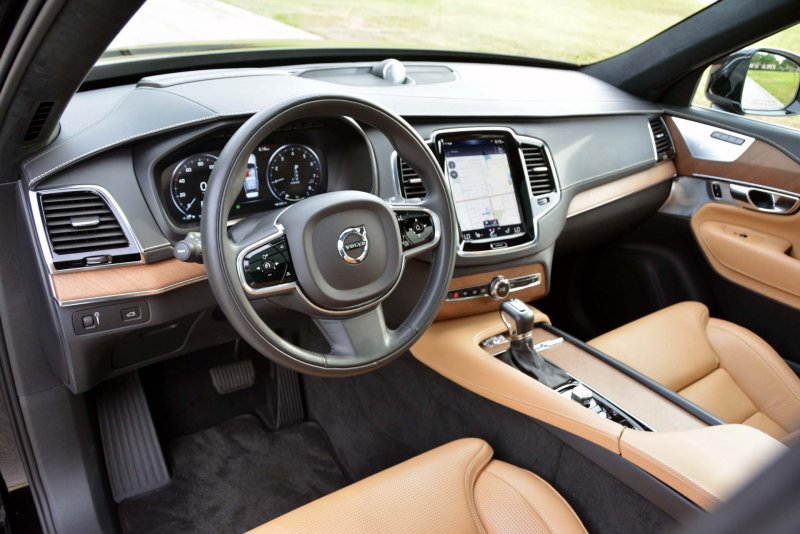 Новый Вольво xc90 салон