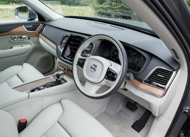 Новый Вольво xc90 салон