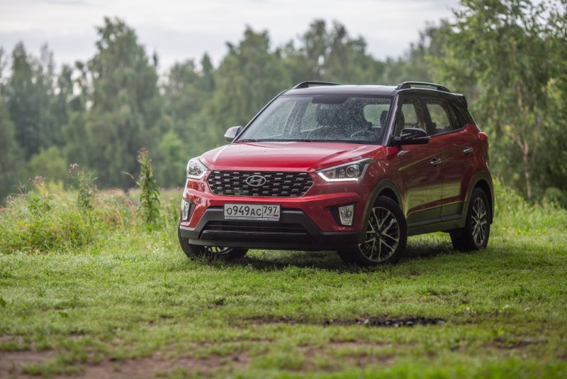 Hyundai Creta 2021 черная