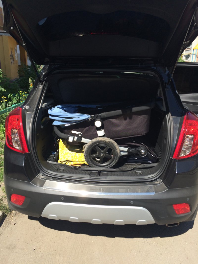 Opel Mokka салон багажник