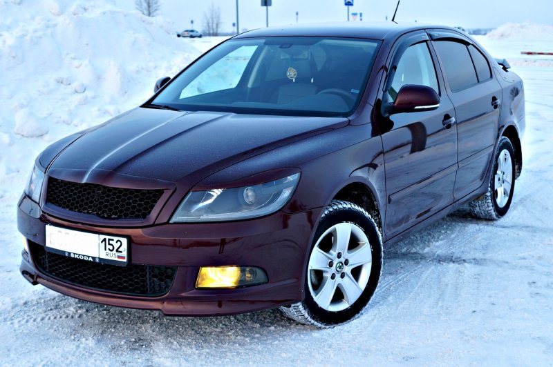 Skoda Octavia a5 FL решетки