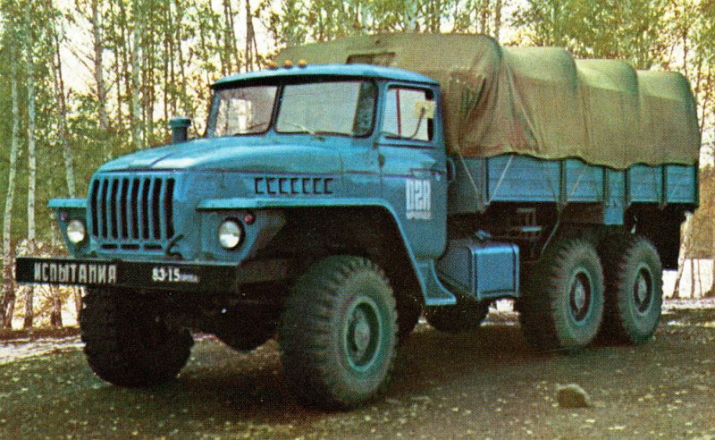 Урал 43202 тягач