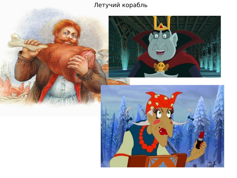 Мультфильм Летучий корабль Царевна забава