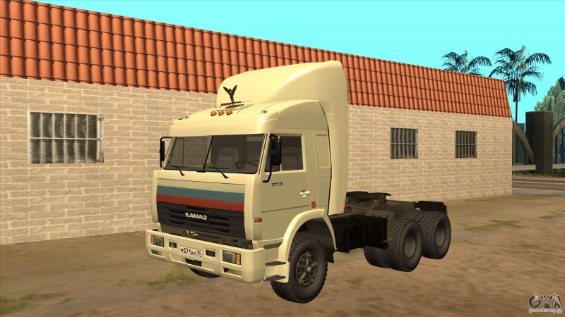 КАМАЗ 54115 дальнобойщики