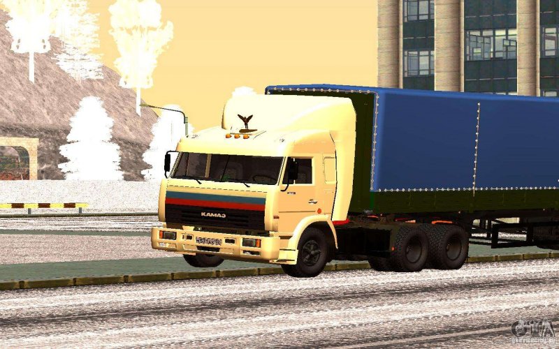 Легендарный КАМАЗ 54115