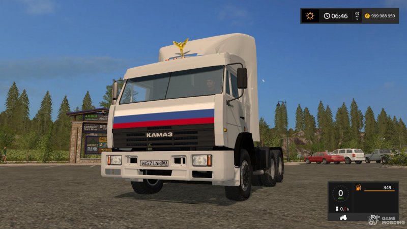 КАМАЗ 54115 дальнобойщики