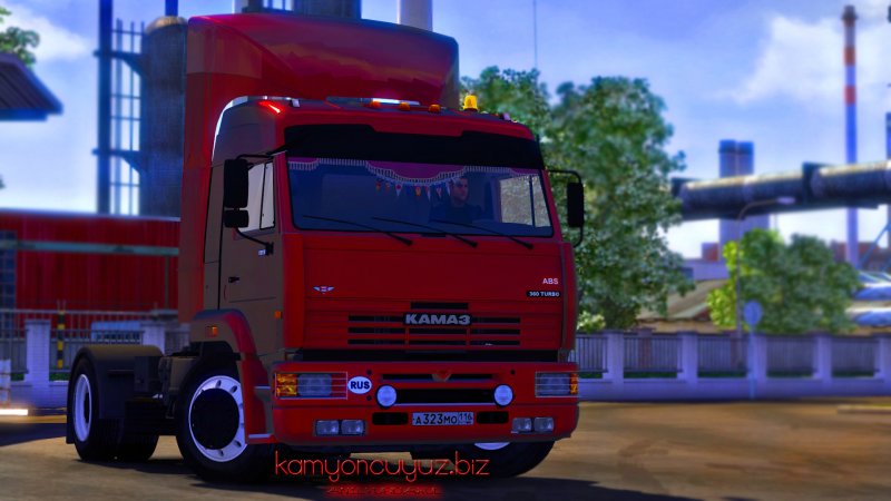 КАМАЗ 5460 дальнобойщики 3