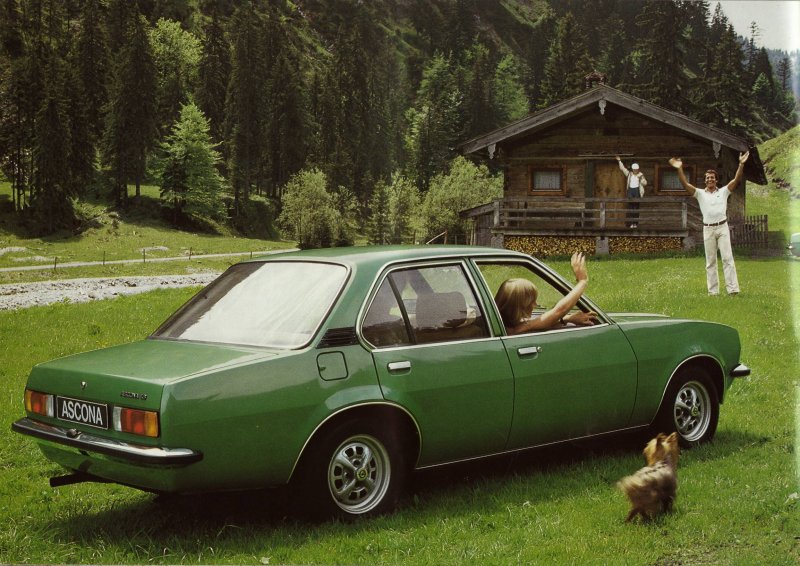 Опель Аскона а 1975-1981