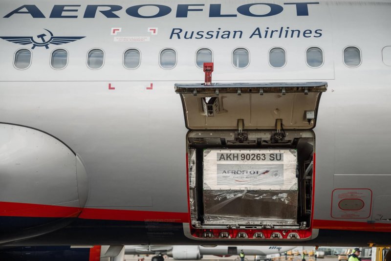 Багажный отсек самолета Airbus