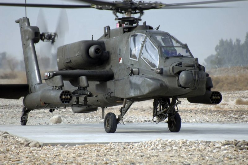 Афганистан вертолёт Ah-64 Apache