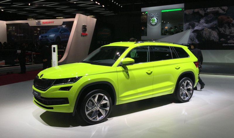 Skoda Kodiaq Emerald Green