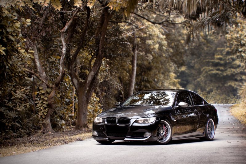 BMW e9 черный