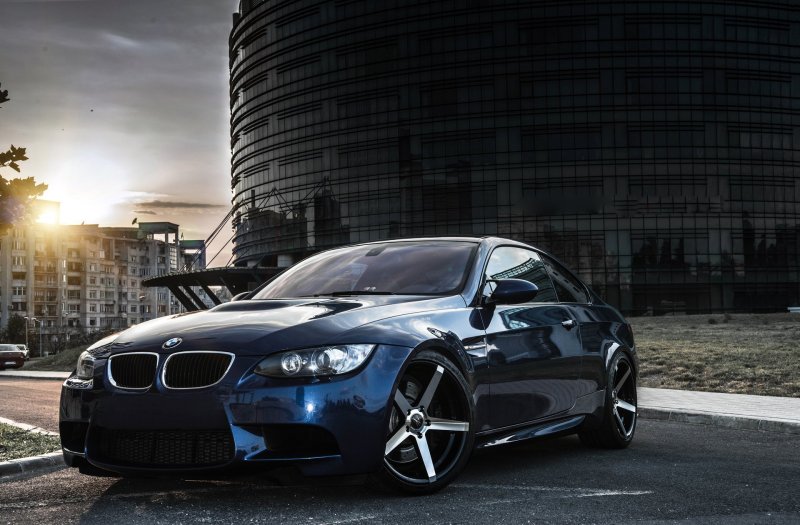 BMW e92 m 4k черная