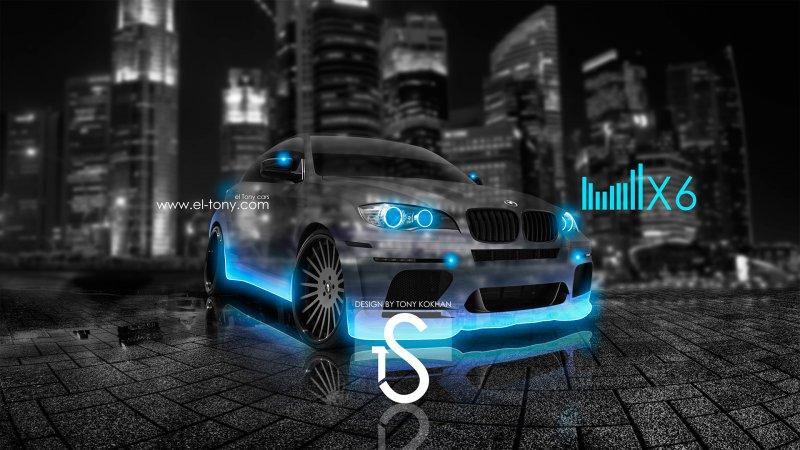 BMW x5 неон