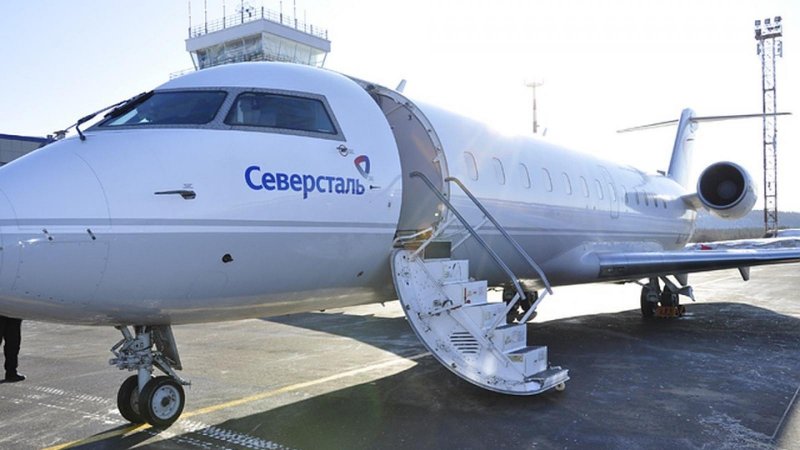 Sukhoi Superjet 100 Северсталь